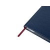 Ежедневник недатированный А5 "Sidney Nebraska", синий (серебряный обрез, серебряные уголки)