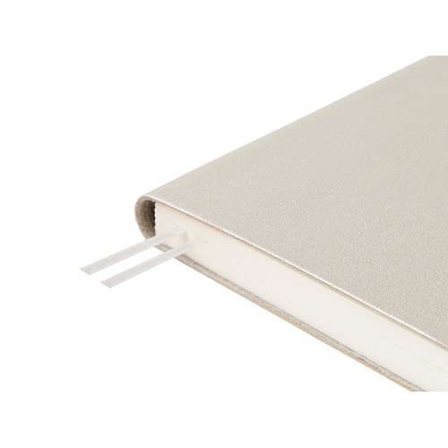 Ежедневник недатированный А5 "Grand", серебро