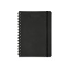 Ежедневник недатированный на гребне А5 "Pragmatic", черный