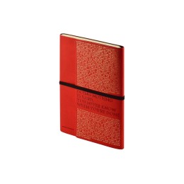Ежедневник недатированный А5 «Bilbao», красный