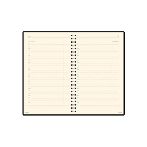 Ежедневник А5 недатированный «Milano», коричневый