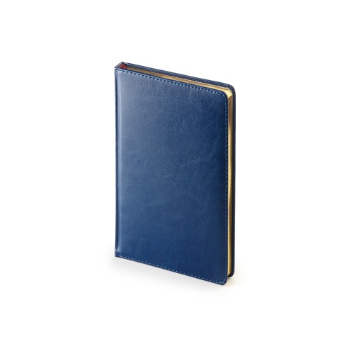 Ежедневник недатированный А4 "Sidney Nebraska", синий (золотой обрез)