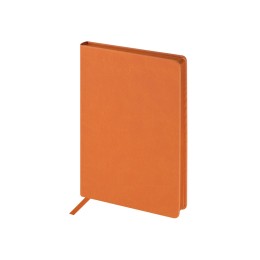 Ежедневник А5 "Megapolis Color New" soft-touch, оранжевый