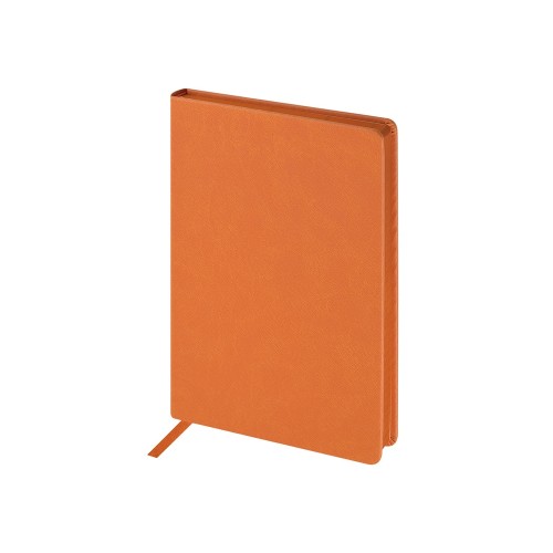 Ежедневник А5 "Megapolis Color New" soft-touch, оранжевый