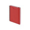Ежедневник недатированный на гребне А5 "Pragmatic", красный