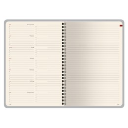 Еженедельник недатированный А5 «Concept», коричневый