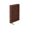 Ежедневник недатированный А4 "Royal", коричневый с бронзовым срезом