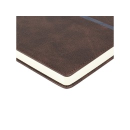 Ежедневник недатированный А5 "Lyon", коричневый