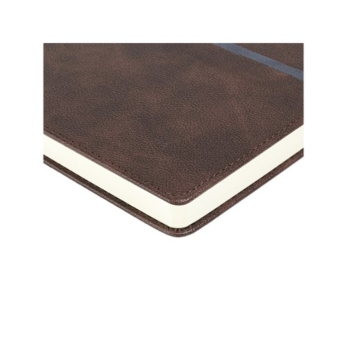 Ежедневник недатированный А5 "Lyon", коричневый