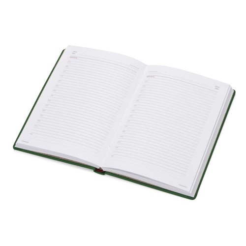 Ежедневник недатированный А5 «Velvet», зеленый