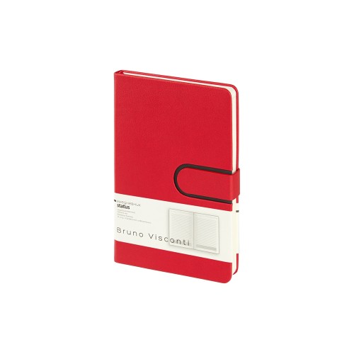 Ежедневник недатированный А5 "Status", красный