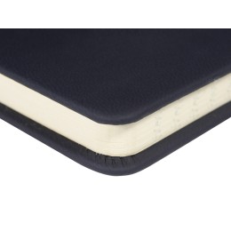 Ежедневник недатированный А5 "Megapolis Velvet New", темно-синий navy
