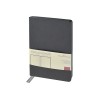 Ежедневник недатированный А5 "Megapolis Nappa Flex", графитовый серый