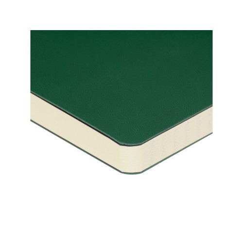 Ежедневник А5 недатированный «Megapolis Velvet Flex», зеленый