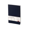 Ежедневник А5 недатированный «Megapolis Velvet Flex», темно-синий Navy