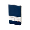 Ежедневник А5 недатированный «Megapolis Velvet Flex», темно-синий