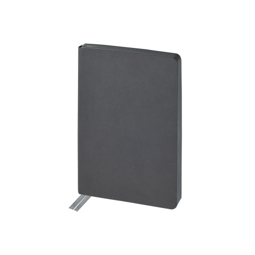 Ежедневник недатированный А5 "Megapolis Nappa Flex", графитовый серый
