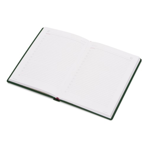 Ежедневник недатированный А5 «Velvet», темно-зеленый