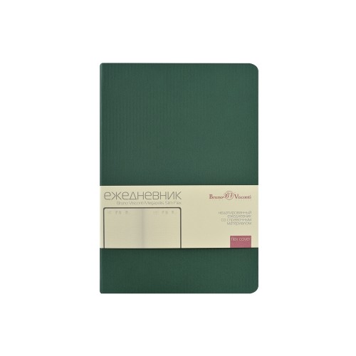 Ежедневник А5 «Megapolis Slim flex», зеленый