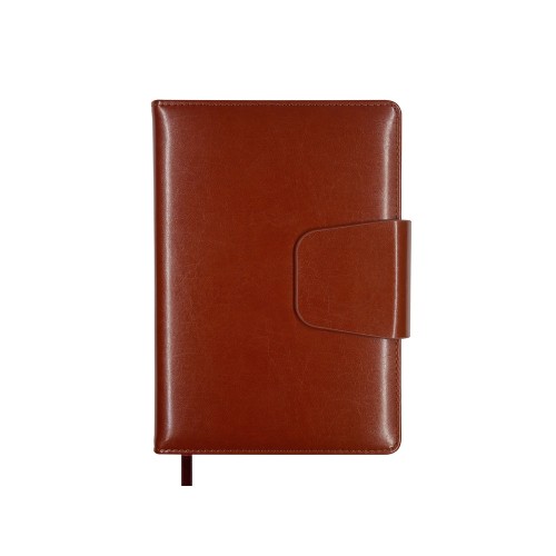 Ежедневник А5 недатированный «Prestige», коричневый (Р)