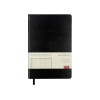 Ежедневник недатированный А5 «Megapolis», черный (золотой обрез)