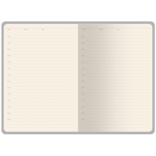 Ежедневник недатированный А5 "Amazonia", синий с золотым обрезом