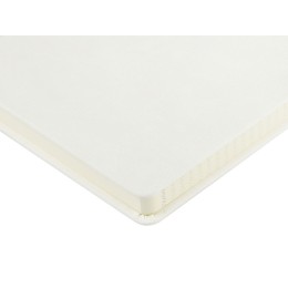 Ежедневник недатированный А5 "Megapolis Velvet New", белый