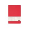 Ежедневник недатированный А5 "Megapolis Nappa", красный
