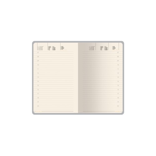 Ежедневник недатированный А5 "Megapolis flex smart", красный