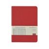 Ежедневник недатированный А6+ "Megapolis Color", красный