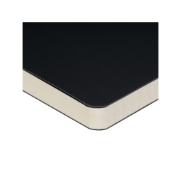 Ежедневник А5 недатированный «Megapolis Velvet Flex», черный