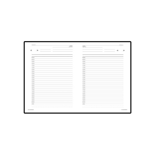 Ежедневник А6 недатированный «Бумвинил», коричневый