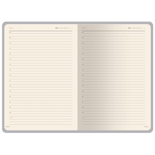 Ежедневник А5 недатированный «Prestige», темно-коричневый