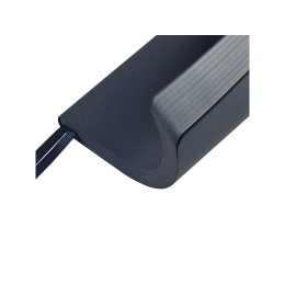 Ежедневник недатированный А5 "Megapolis Nappa Flex", темно-синий navy