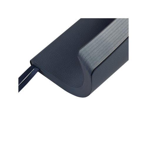 Ежедневник недатированный А5 "Megapolis Nappa Flex", темно-синий navy