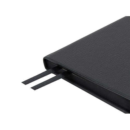 Ежедневник недатированный А5 "Megapolis Nappa", темно-синий navy