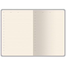 Ежедневник недатированный с магнитным клапаном А5 "Venezia", черный