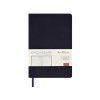 Ежедневник А5 "Megapolis Color" soft-touch, темно-синий navy