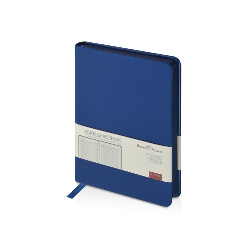 Ежедневник недатированный А6+ "Megapolis Color", синий