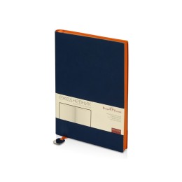 Ежедневник А5 недатированный «Mercury», темно-синий