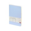 Ежедневник А5 недатированный «Megapolis Velvet Flex», зефирный голубой