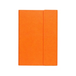 Ежедневник недатированный с магнитным клапаном А5 "Venezia", оранжевый