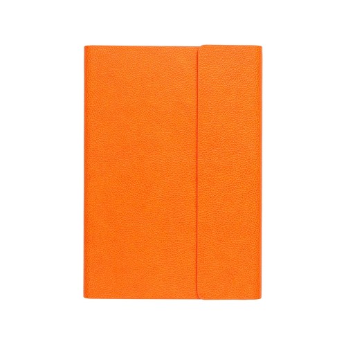 Ежедневник недатированный с магнитным клапаном А5 "Venezia", оранжевый