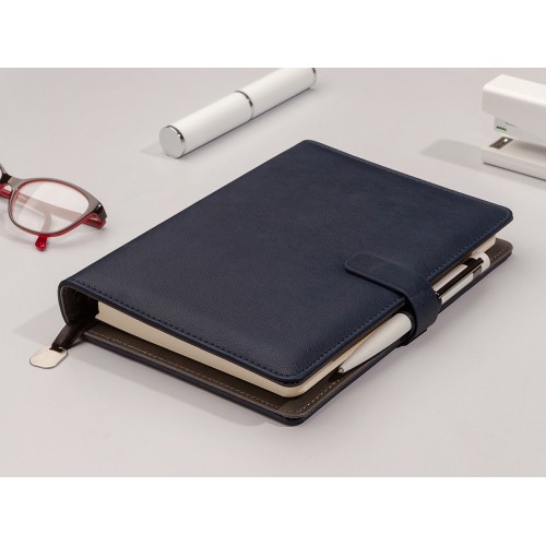 Ежедневник недатированный В5 "Toscana", темно-синий