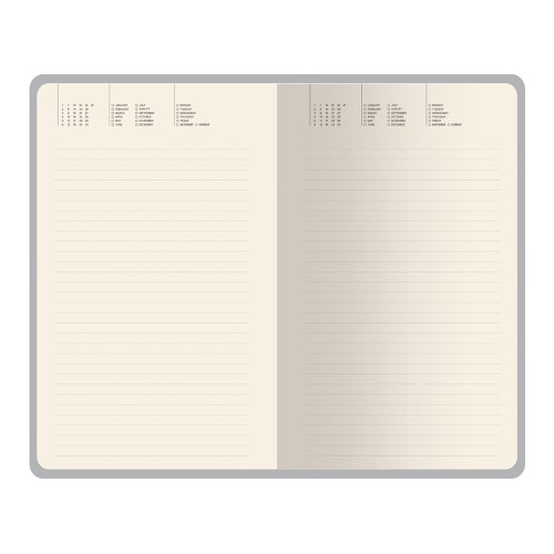 Ежедневник недатированный А5 "Valencia", красный