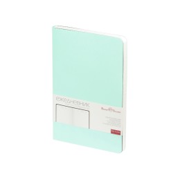 Ежедневник А5 недатированный «Megapolis Velvet Flex», зефирный мятный