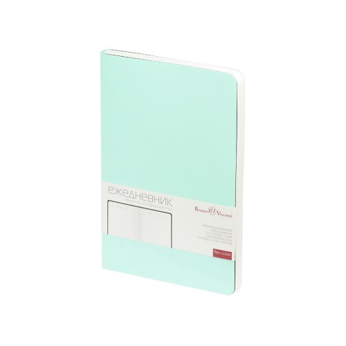 Ежедневник А5 недатированный «Megapolis Velvet Flex», зефирный мятный