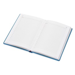 Ежедневник недатированный А6+ «Velvet», зефирный голубой