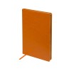 Ежедневник недатированный А5 "Megapolis Nebraska", оранжевый с золотым обрезом