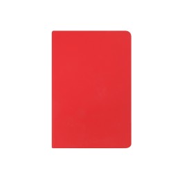 Ежедневник с каменной бумагой недатированный А5 "Carrara", красный